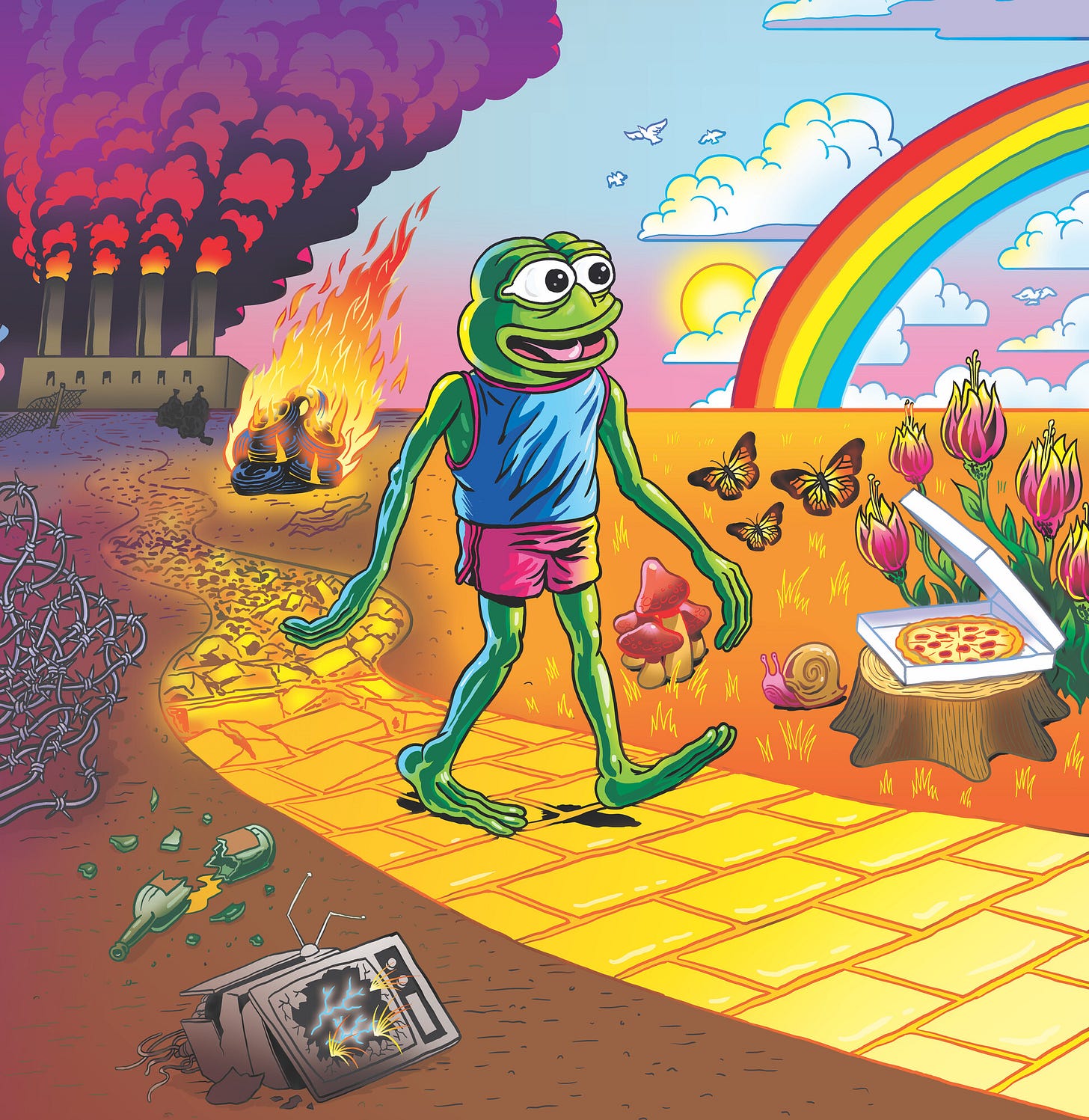 MoMA The Museum of Modern Art on Twitter: "Just how a laid-back cartoon  frog became an icon of the alt-right is the subject of the award-winning  @feelsgoodmandoc. Now streaming on Virtual Cinema