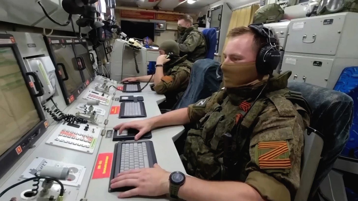 Russian Footage Allegedly Shows How Its Air Defense Systems Track And Acquire Targets
