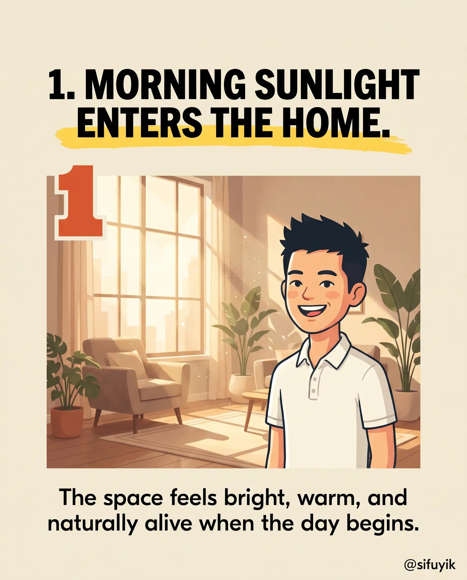 A home with good Feng Shui often has these signs.