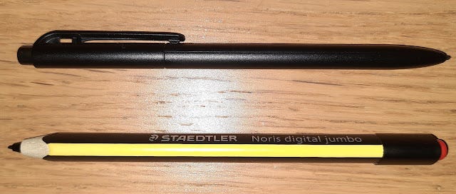 Review of Staedtler Noris digital jumbo - by Basem
