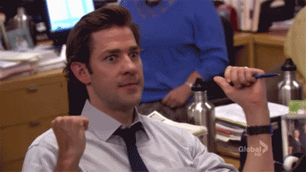 happy the office GIF happy the office GIF