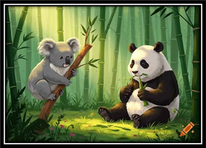 Panda and Koala created on Craiyon Panda and Koala created on Craiyon
