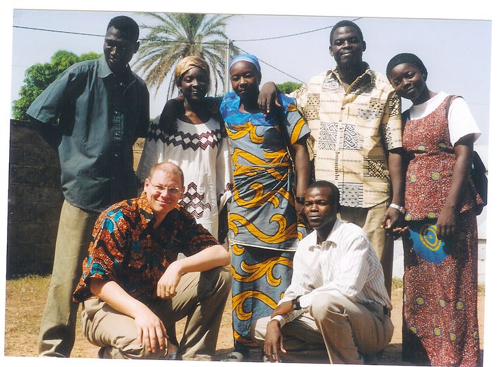 Leaders & Learners of 'Assemblée Evangélique de Pentecôte (AEP) · Jeunes Serviteurs de Dieu (JSD) · Léo · Ougadougou · 2002 · 2005 · 2008