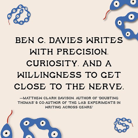 Blurbs for And So I Took Their Eye