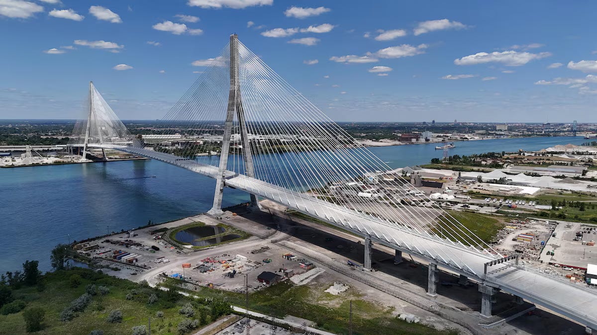 Ouverture du pont Gordie-Howe : une inauguration marquée par l’absence des États-Unis Ouverture du pont Gordie-Howe : une inauguration marquée par l’absence des États-Unis