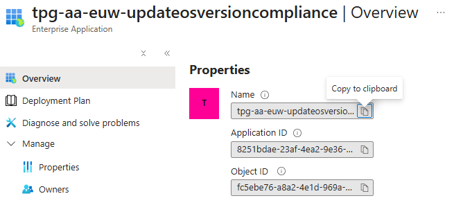 Figure 01: Overview of the Automation Account