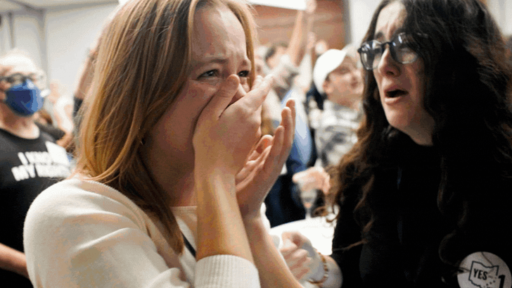 Ohio abortion rights advocates celebrate Issue 1's win
