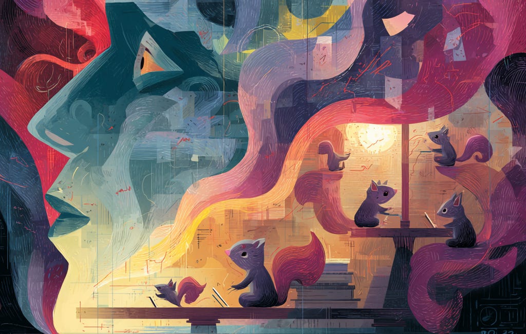 From Squirrels to Sentences: How AI Finally Silenced My 40-Year Writing Critic