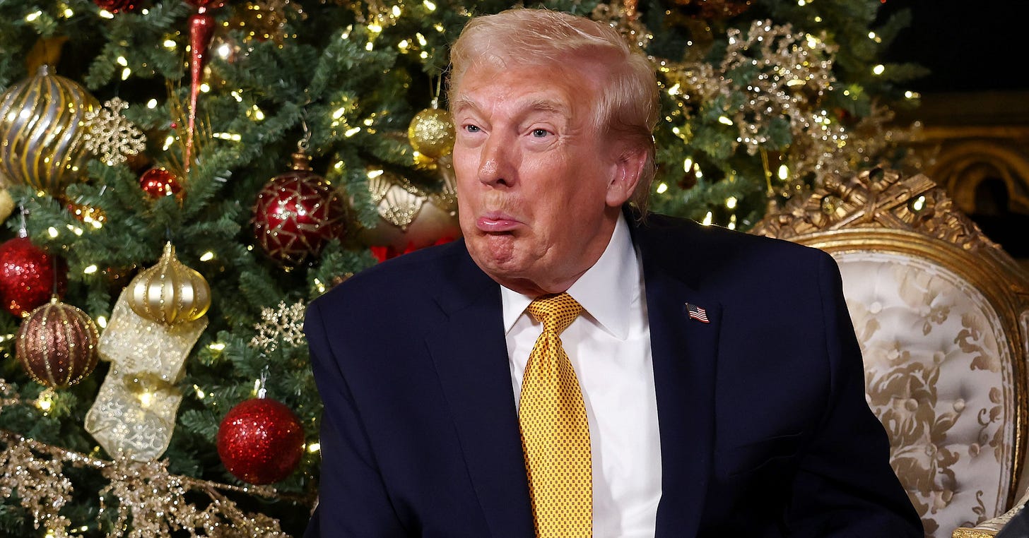 Trump Posts Nearly 150 Times in Unhinged Christmas Day Spree