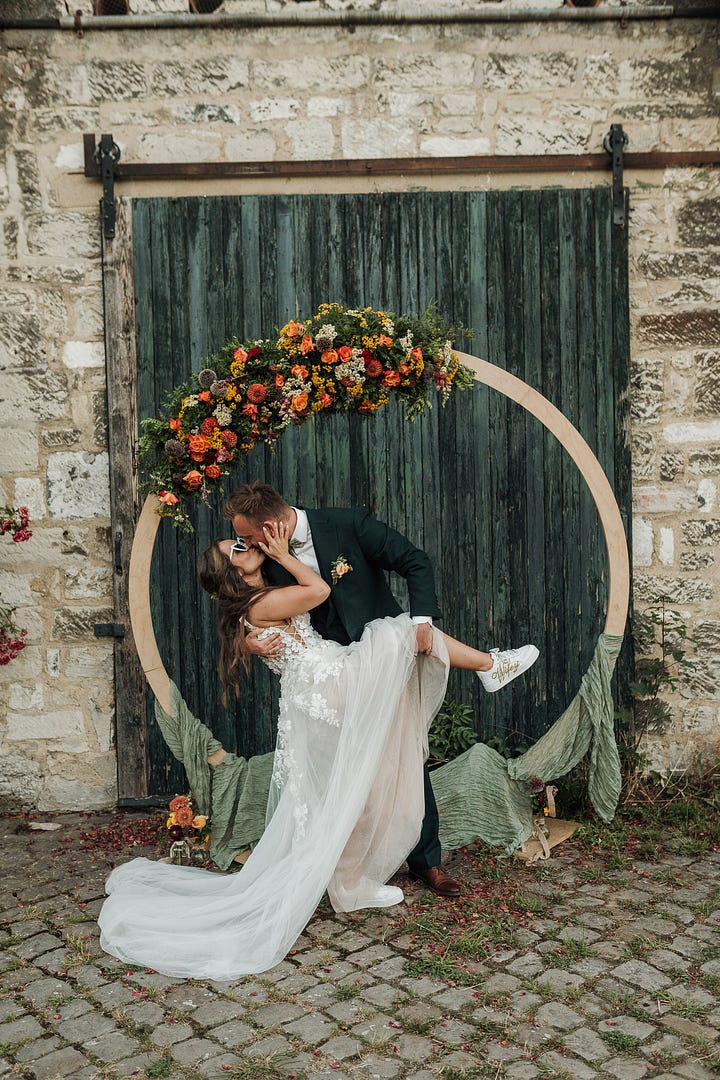 Fotos von Alina Heinrich Photography einer Hochzeit auf der Domäne Schickelsheim
