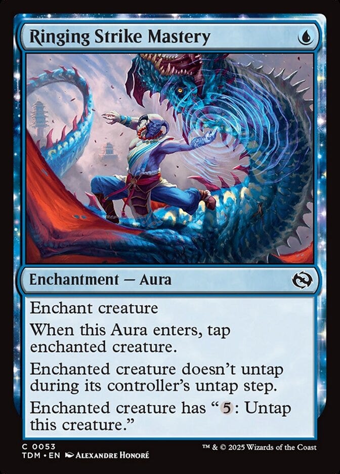 Ringing Strike Mastery (Tarkir: Dragonstorm #53)