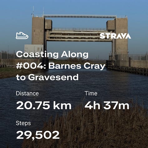 Tanker boat, selfie of me and my parents, map with details of the route