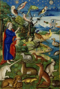 An illumination from a book of hours, sixteenth century © Bodleian Libraries, University of Oxford