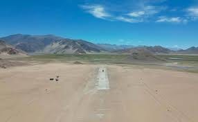 Highest Fighter Airfield In Ladakh's Nyoma