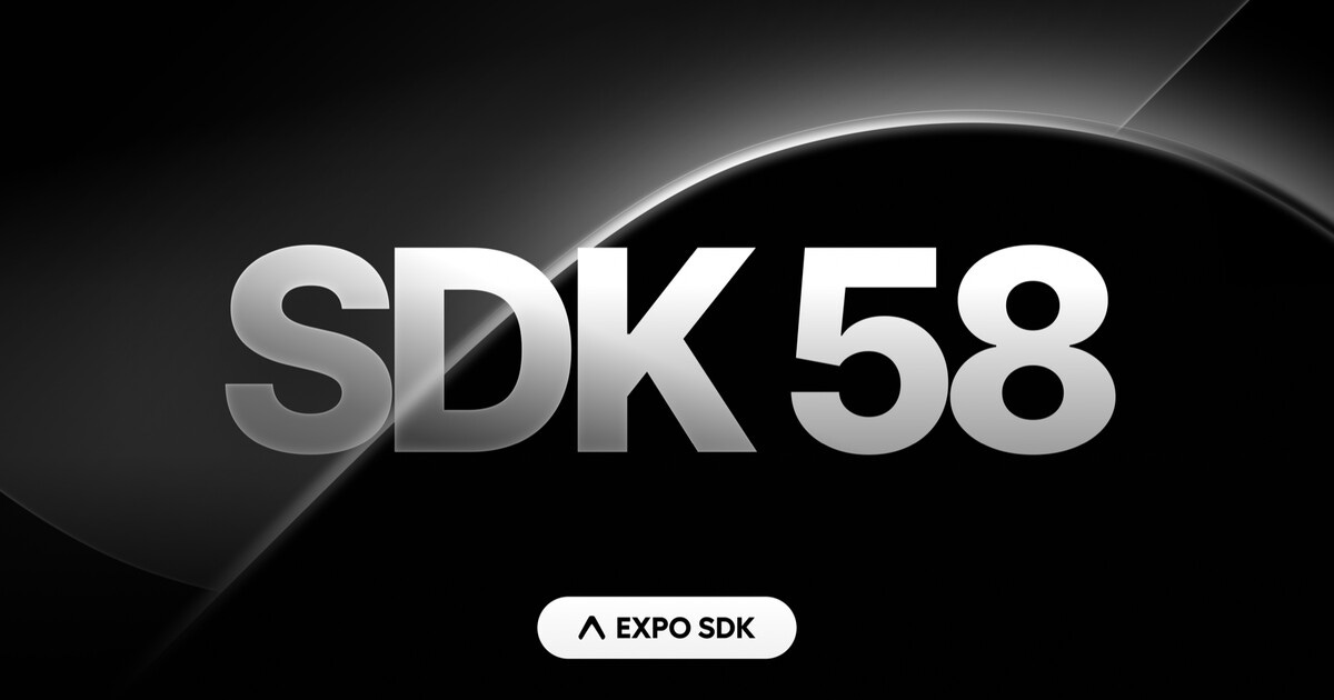 Expo SDK 58