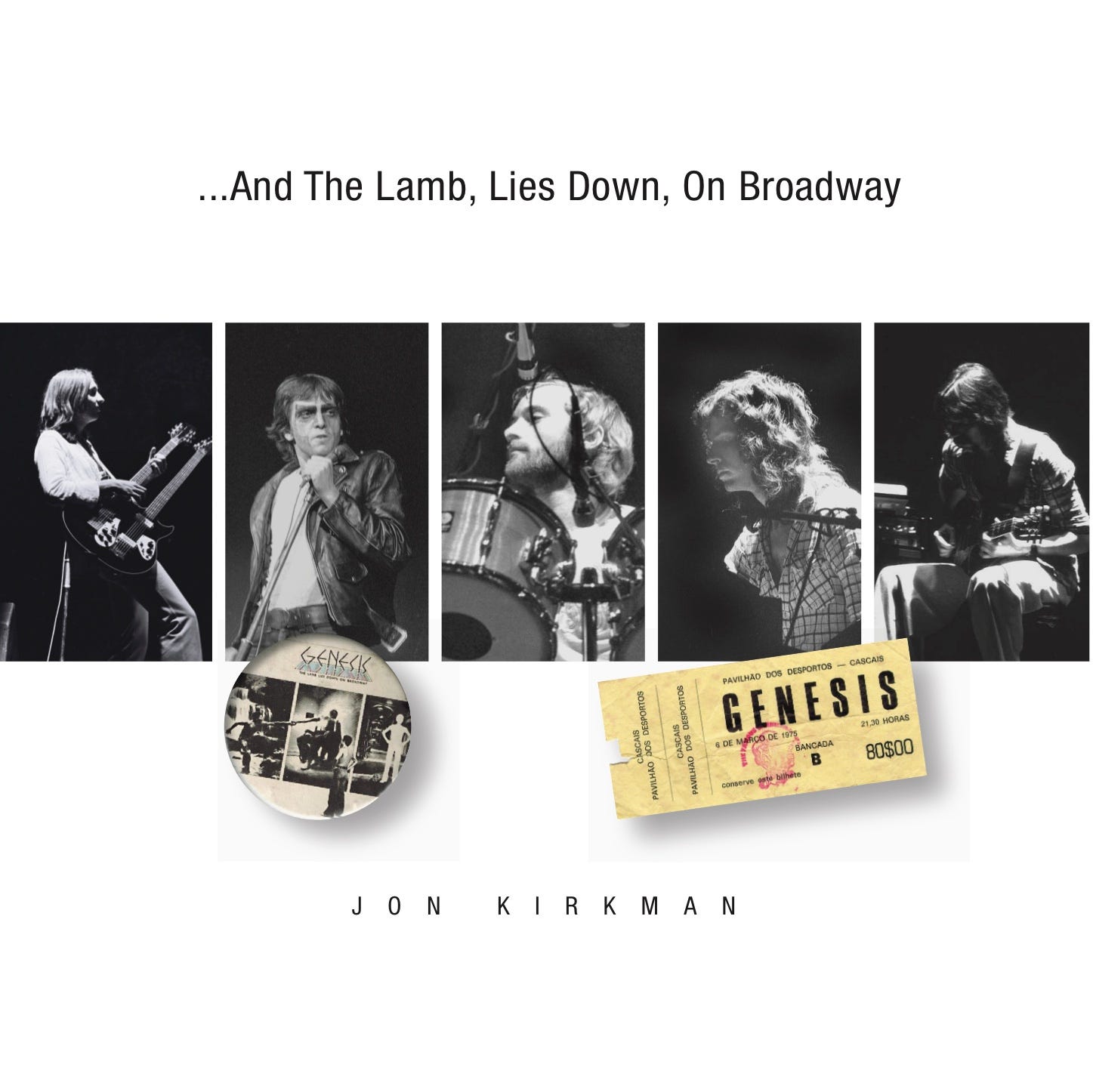 Cover of ‘… And The Lamb, Lies Down, On Broadway’ by Jon Kirkman