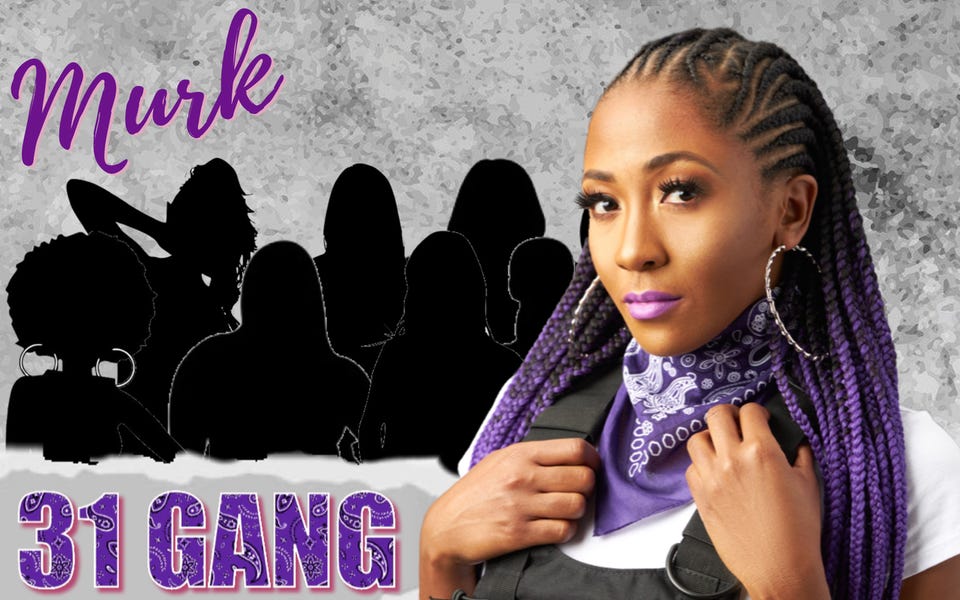 Old Lady Rapper Murhead Female Rapper MURK Unleashes Empowering New Album 31 GANG Featuring Dee ...