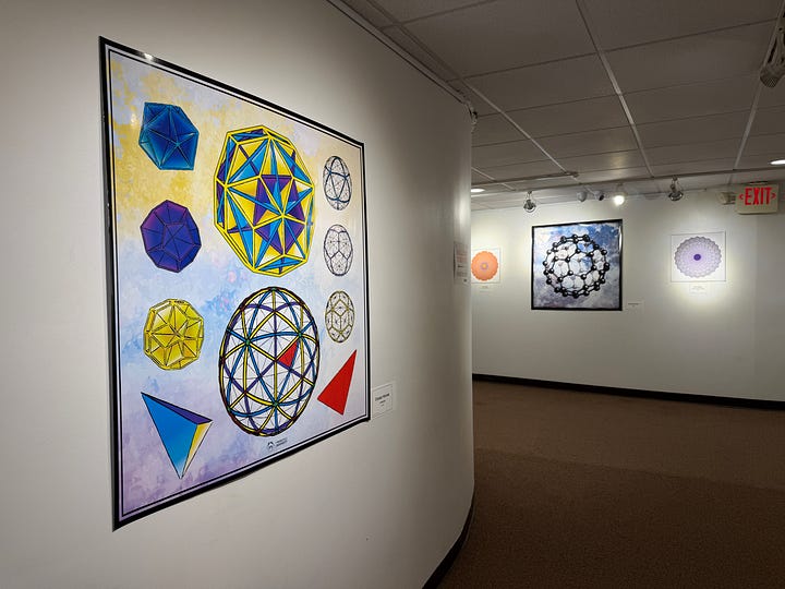 Fuller Futures Synergetics University Gallery and panel