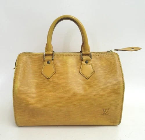 Authentic Louis Vuitton Epi Speedy 25 Hand Bag #41035 - Picture 1 of 23