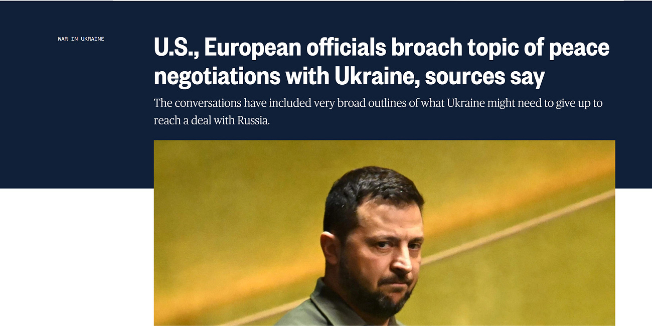 How many people have died since the US blocked the Ukraine-Russia Peace talks?