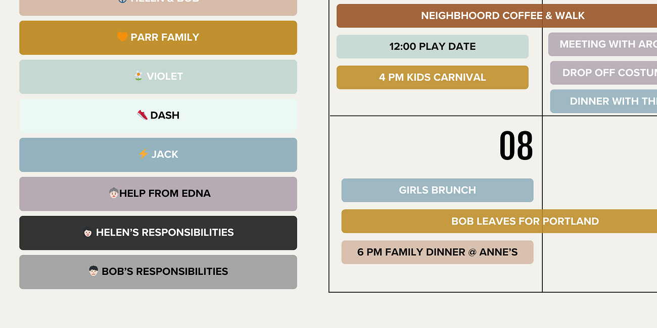 Google Calendar Set-up for Busy Families 👨🏽‍👩🏼‍👧🏻‍👦🏽