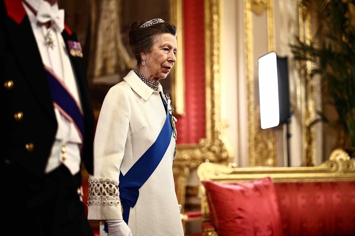 Princess Anne at Windsor Castle on March 18, 2026Credit: Getty