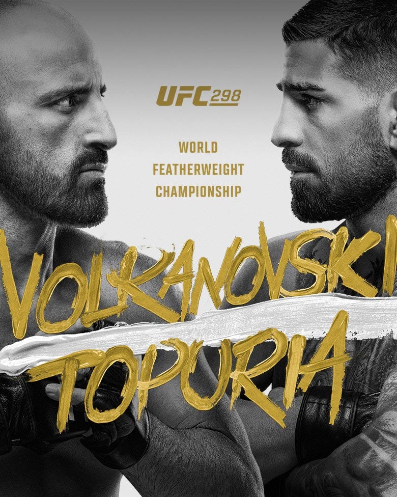 UFC 298 | The Sporting Globe