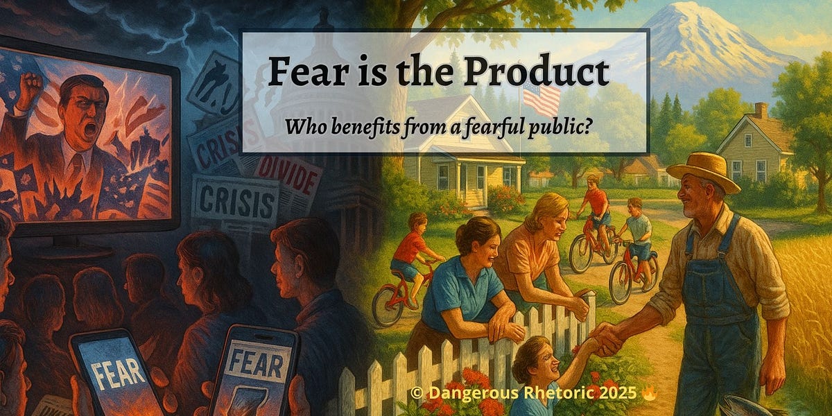 Fear Is the Product