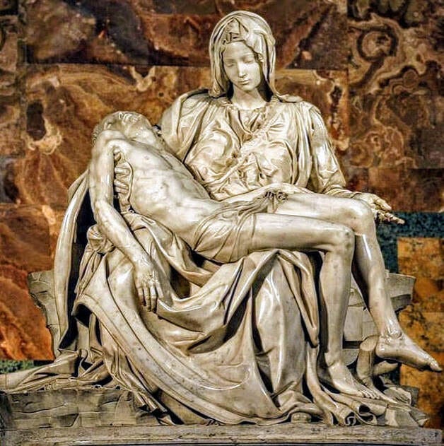 The Pieta in St Peter's Basilica: The Only Work of Art Michelangelo Ever Signed - Walks in Rome (Est. 2001) The Pieta in St Peter's Basilica: The Only Work of Art Michelangelo Ever Signed - Walks in Rome (Est. 2001)