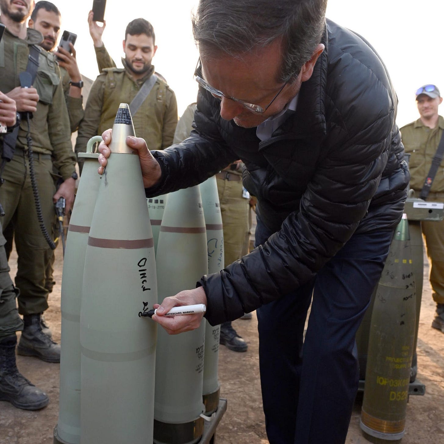 An Artillery Shell Signed by Israel's President Could Have Hit a Child in Gaza - Opinion - Haaretz.com An Artillery Shell Signed by Israel's President Could Have Hit a Child in Gaza - Opinion - Haaretz.com