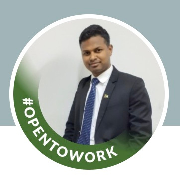LinkedIn Open to Work profile photo