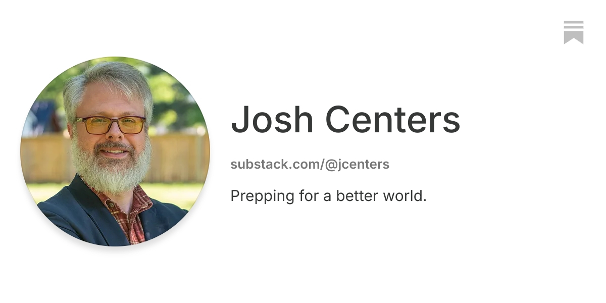 Josh Centers | Substack