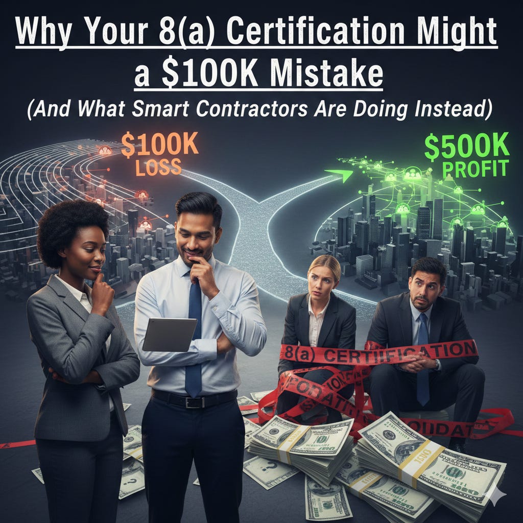 Why Your 8(a) Certification Might Be a $100K Mistake