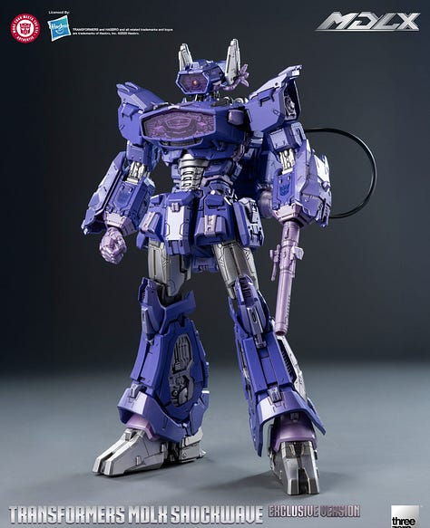 Image of ThreeZero MDLX Shockwave toy