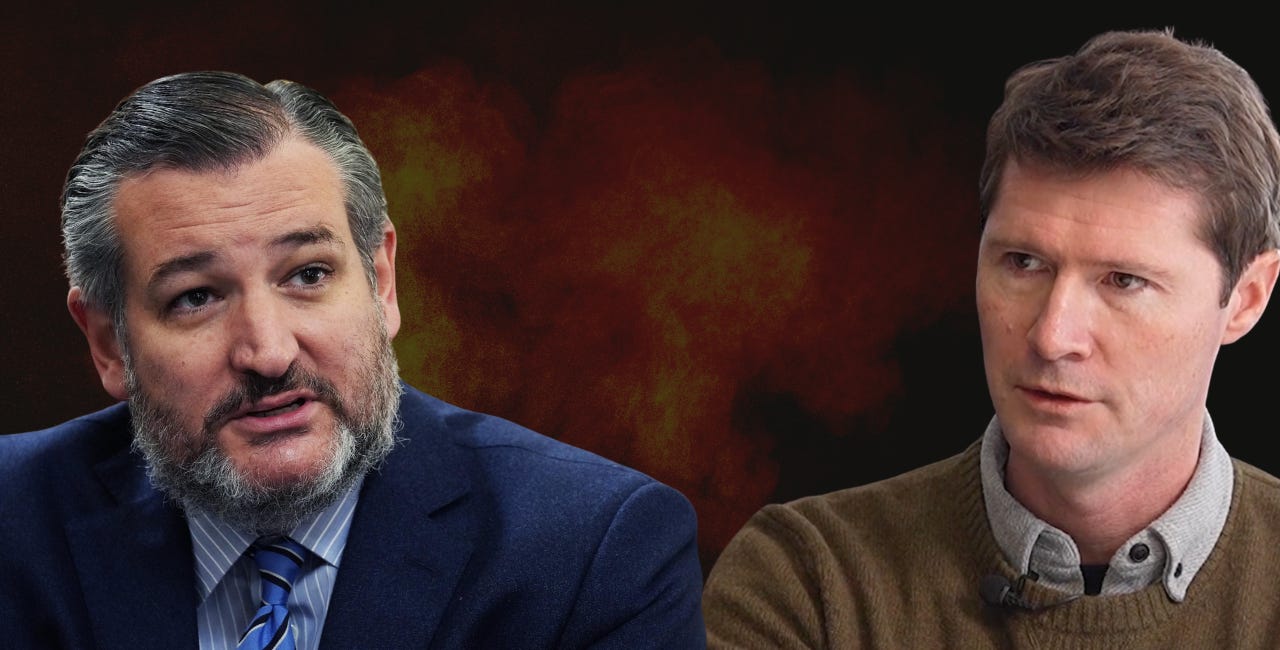 Ted Cruz’s Plan to Bring Down Iran’s Regime—and Tucker Carlson