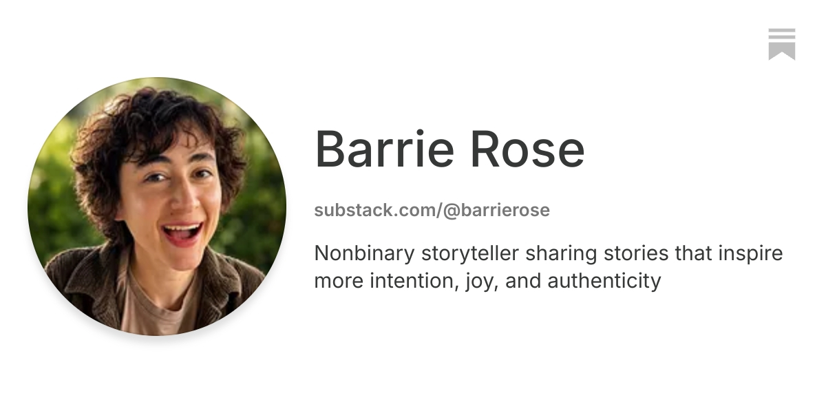 Barrie Rose | Substack
