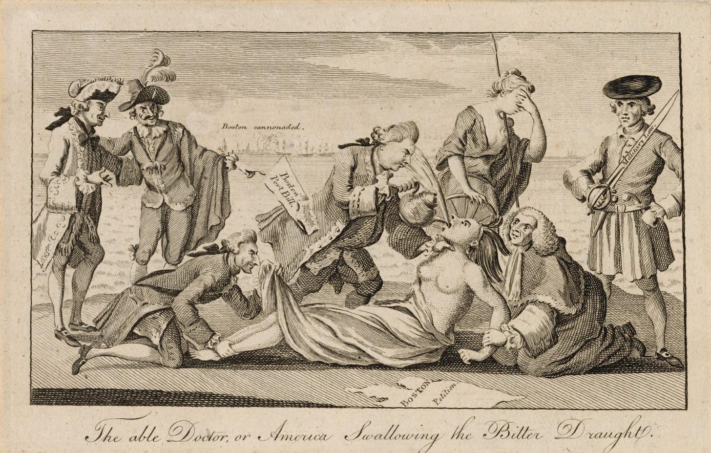 The Coercive Acts of 1774 Timeline · George Washington's Mount Vernon