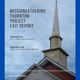 Church Planting Exit Report