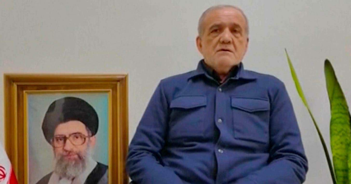 Iran’s president apologises for attacking neighbouring countries