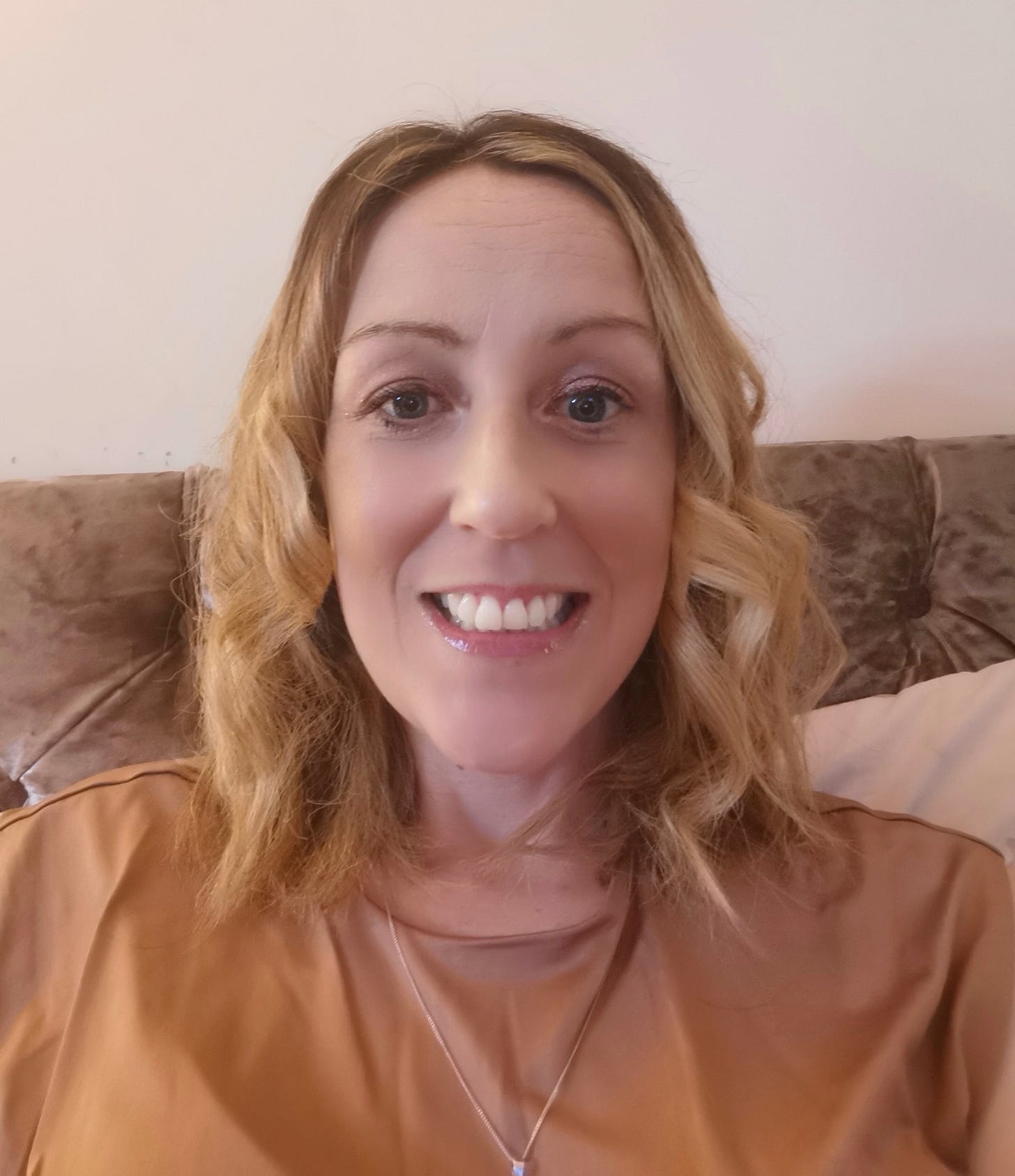 Rachel Dove, smiling face on 
