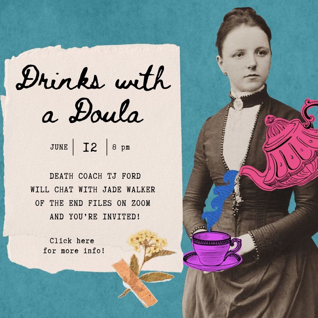 Promo for Drinks with a Doula