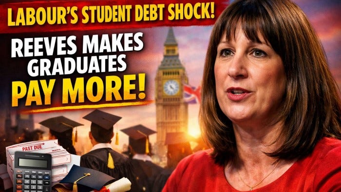 Rachel Reeves Tightens the Screw on Student Loan Repayments
