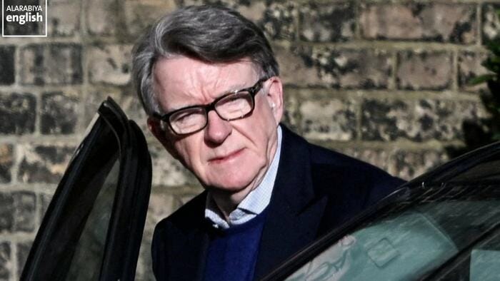 Former British Ambassador to US, Peter Mandelson, Arrested Over Epstein Ties