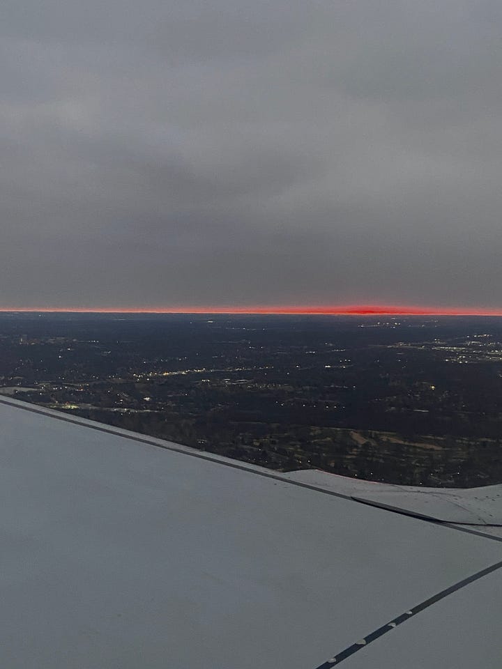 went home and experienced flight in different areas here's some photos
