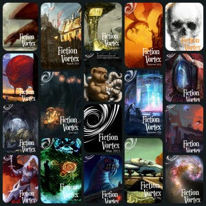Fiction Vortex Covers Fiction Vortex Covers
