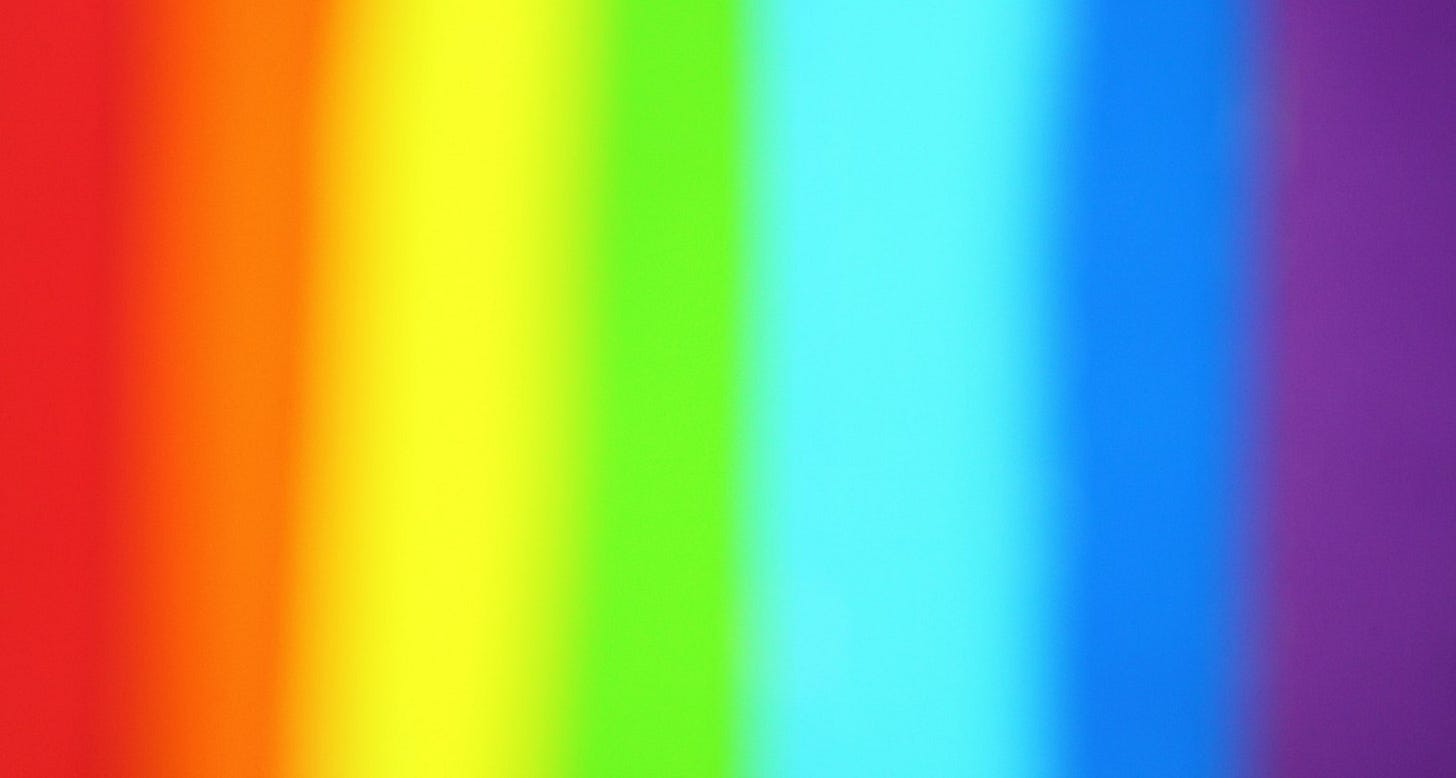 orange blue and yellow textile