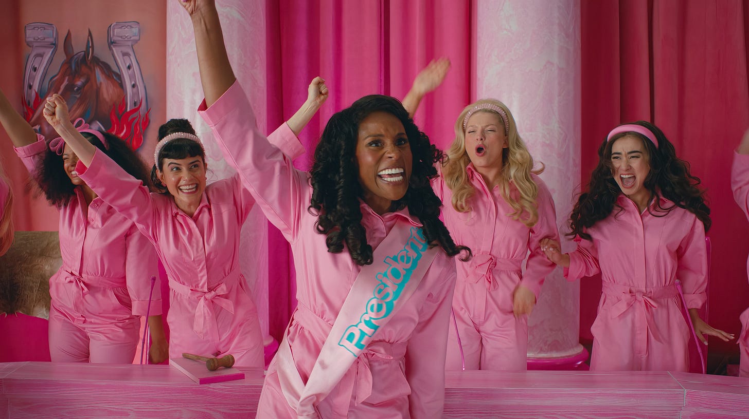 President Barbie Issa Rae Drew Inspiration From Kamala Harris for Barbie  Movie | Teen Vogue