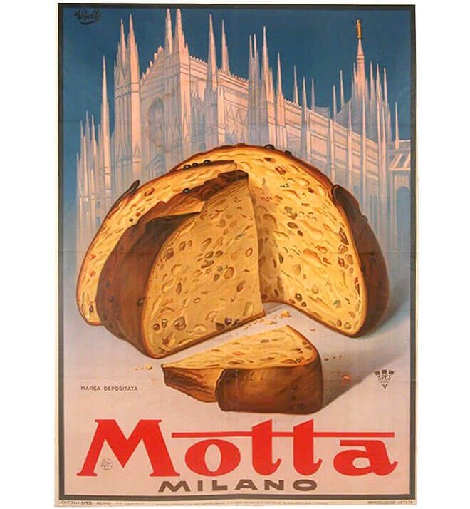 Il primo logo Motta