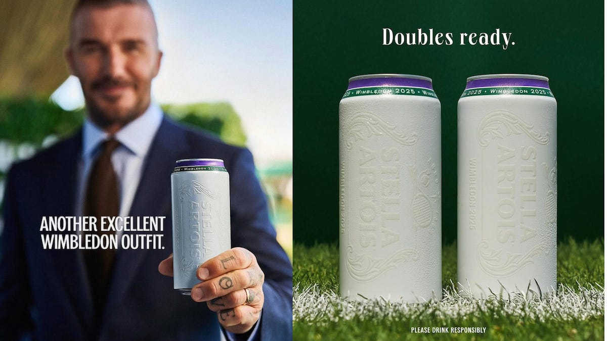 Stella Artois serves up limited edition white can for Wimbledon | Famous  Campaigns