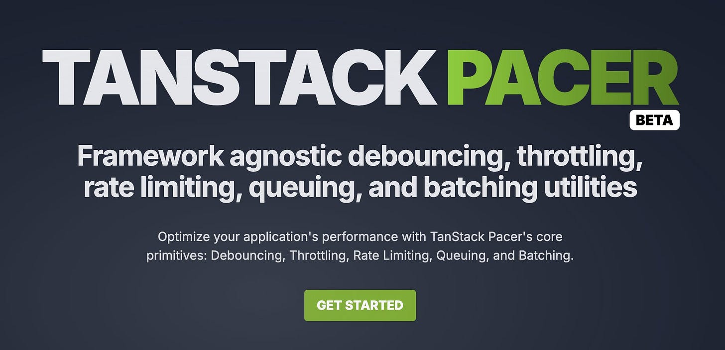 TanStack Pacer is now in Beta